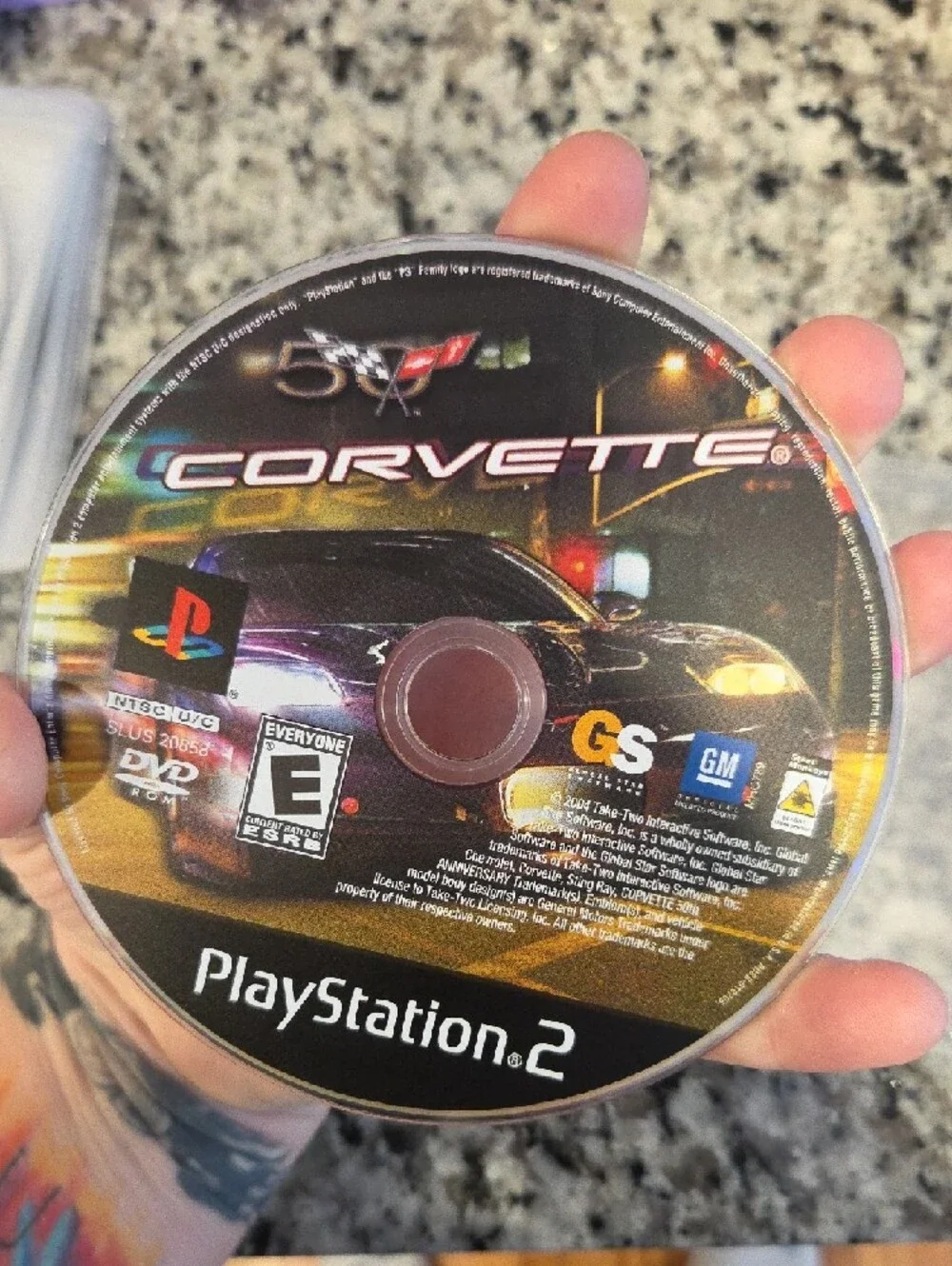 Corvette Racing (PS2) Playstation 2 Disc -  NO CASE